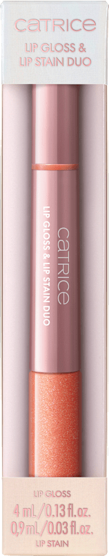 Catrice Gloss à lèvres & Lippenstift Duo Brides & Besties C01 Apricot Promise, 4,9 ml — produit allemand authentique au Maroc