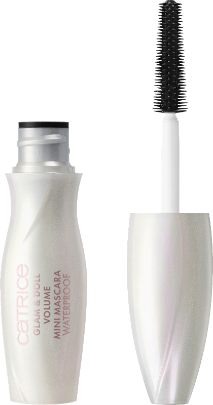 Catrice Mascara Mini Glam & Doll Volume Brides & Besties Waterproof C01 Happy Tears, 6 ml — produit allemand authentique au Maroc
