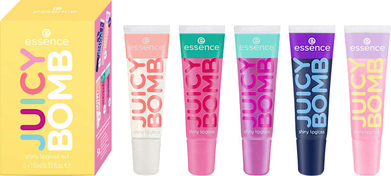 essence Coffret gloss Lipgloss Bomb 5 pièces 03 The Juicy Side Of Life