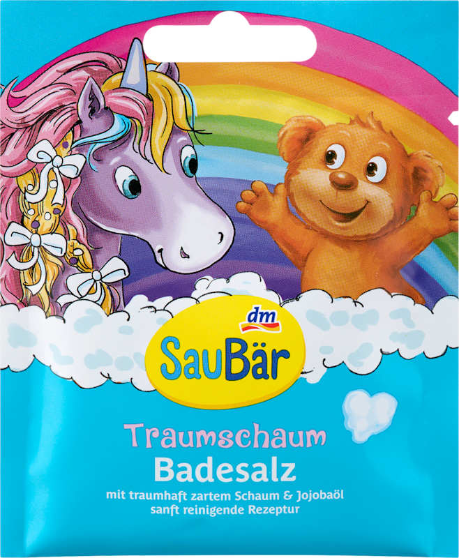 SauBär Enfant Sel de Bain Traumschaum 30 g