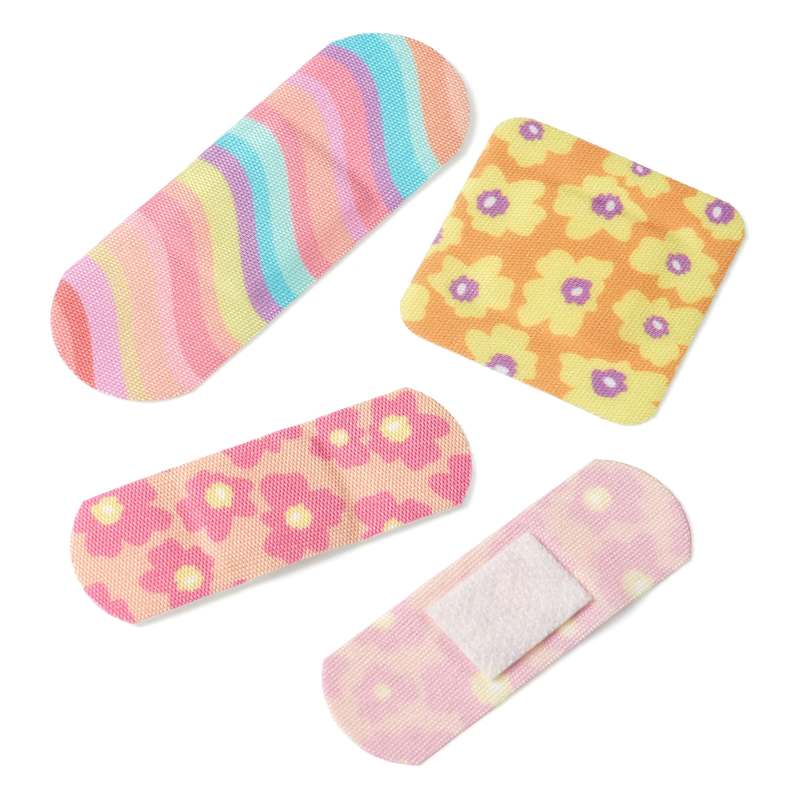 Mivolis Pansements élastiques fleurs 20 pièces