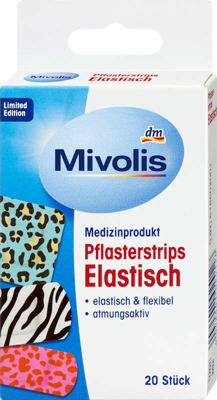 Mivolis pansements élastiques Animal 20 pièces