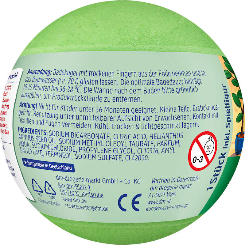SauBär surprise de bain enfant animaux 1 pièce