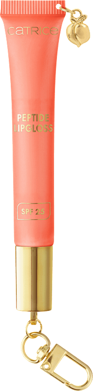 Catrice Gloss à lèvres Peptide The Summer Edit C03 Peach Iced Tea LSF 25, 11,5 ml — produit allemand authentique au Maroc