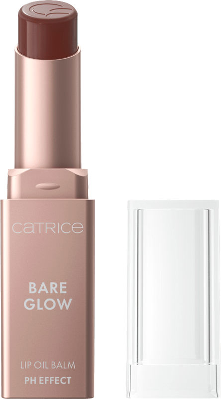 Catrice Baume à lèvres Bare Glow Lip Oil Balm 020 Warm Mahogany, 3 g — produit allemand authentique au Maroc
