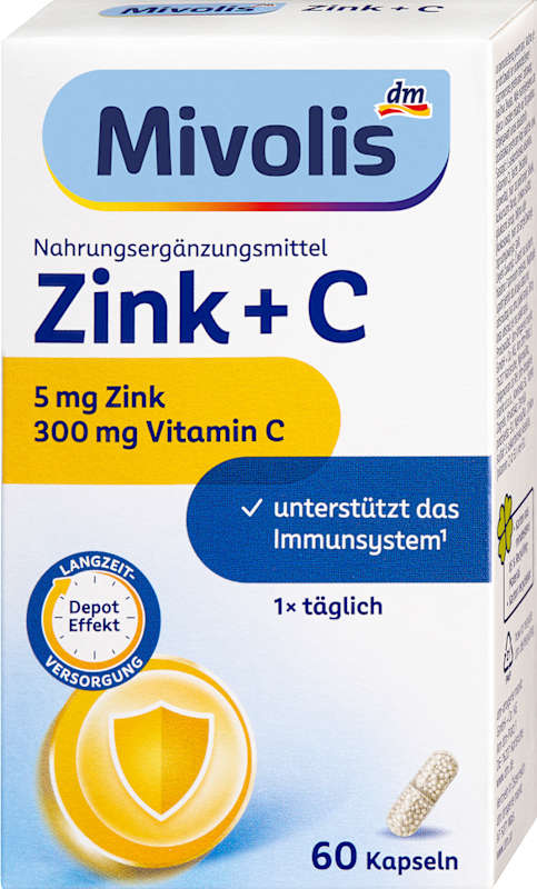 Mivolis Zinc + C (60 gélules)