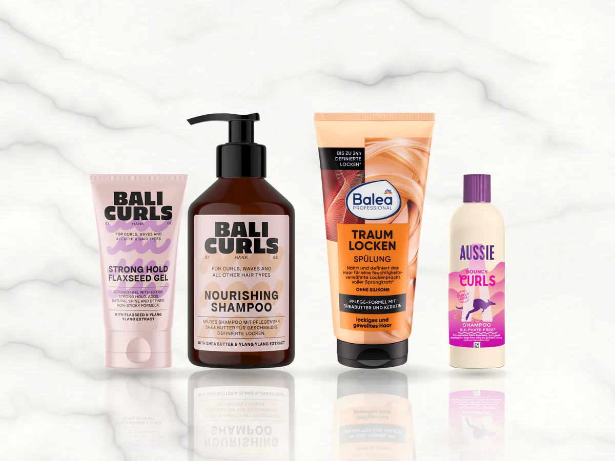 Méthode Curly Girl : la routine pas à pas avec des produits dm compatibles