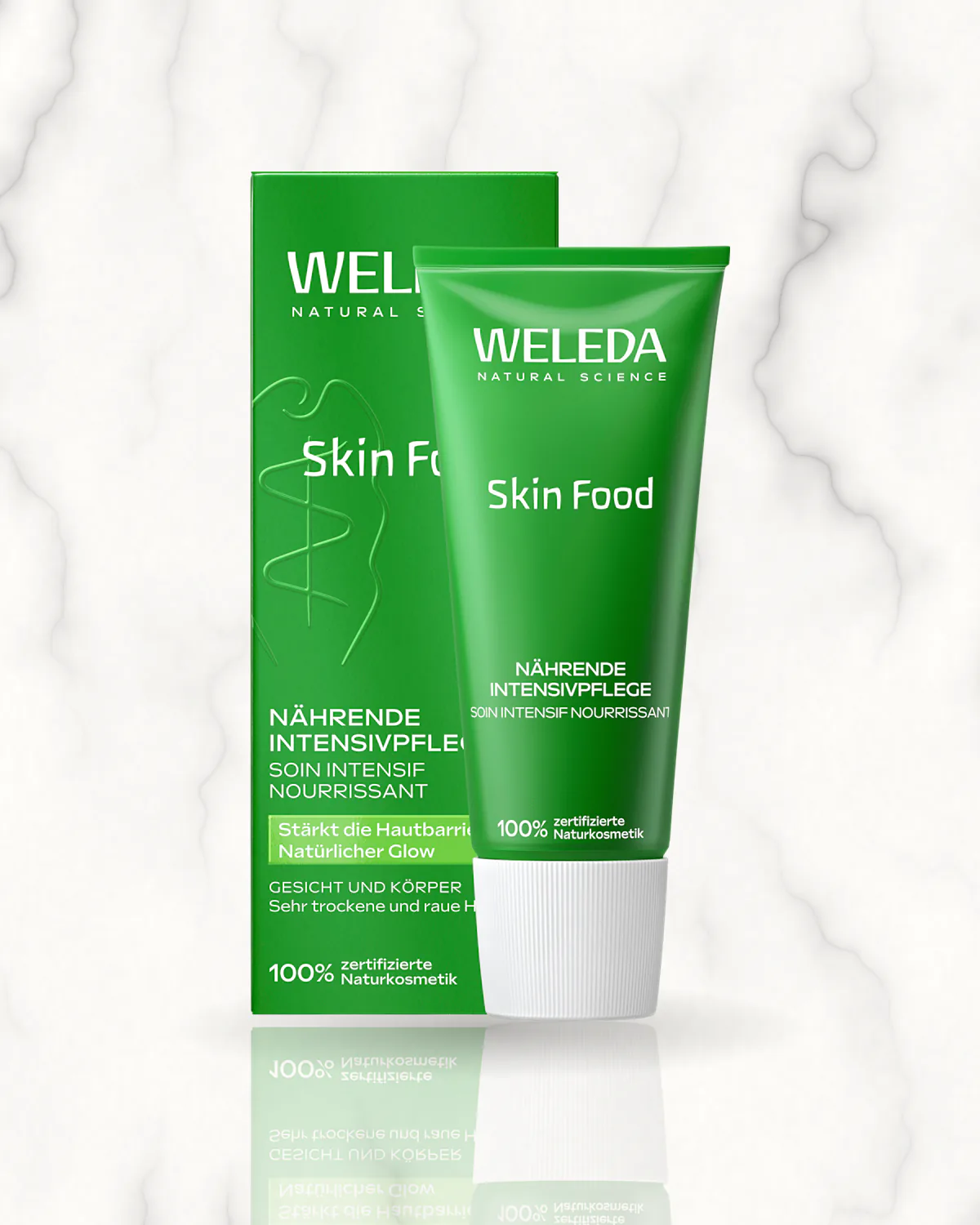 Weleda Crème intensive Skin Food visage & corps, 75 ml
