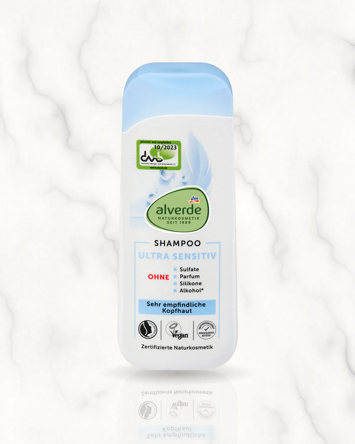 alverde NATURKOSMETIK Shampooing ultra sensible, 200 ml