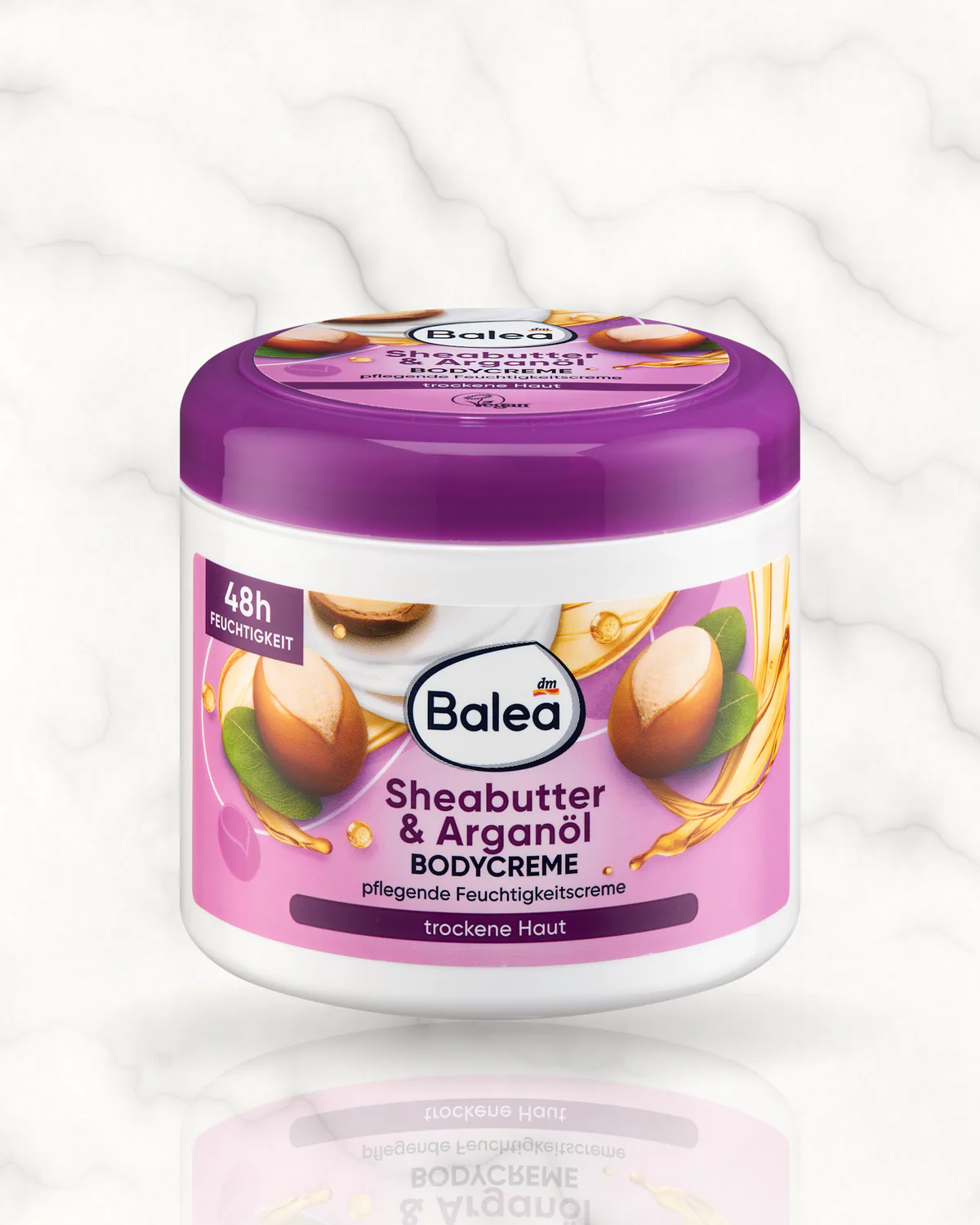 Balea crème corps beurre de karité & huile d'argan 500 ml