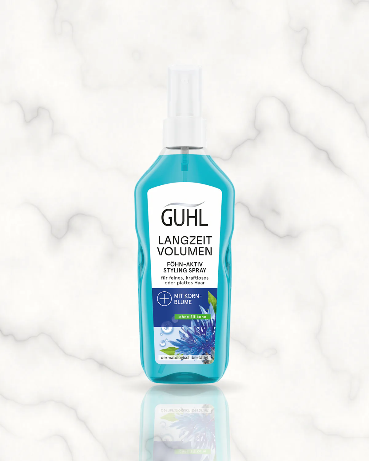 GUHL Spray brushing Volume longue durée cheveux fins, 150 ml