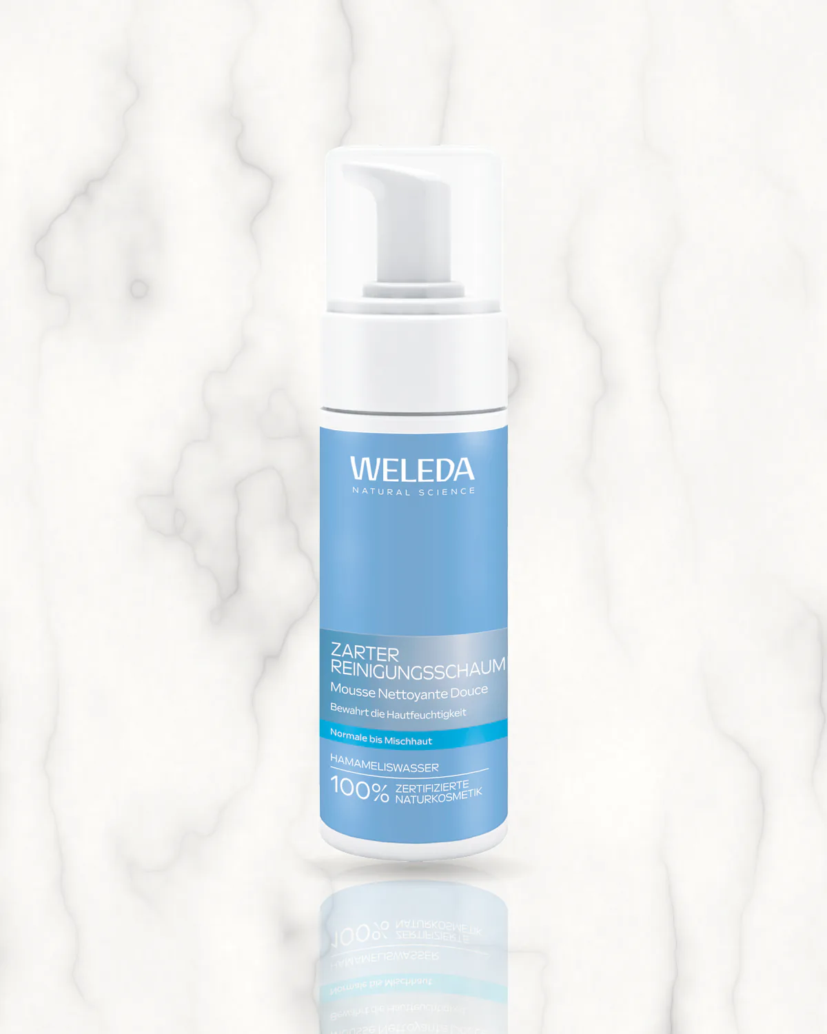 Weleda Mousse nettoyante délicate, 150 ml
