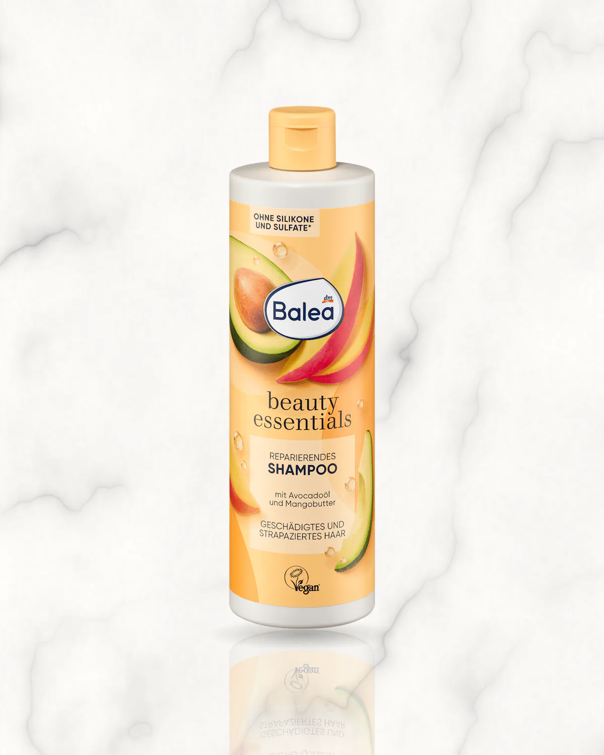 Balea shampooing Natural Beauty huile d'avocat et beurre de mangue 400 ml