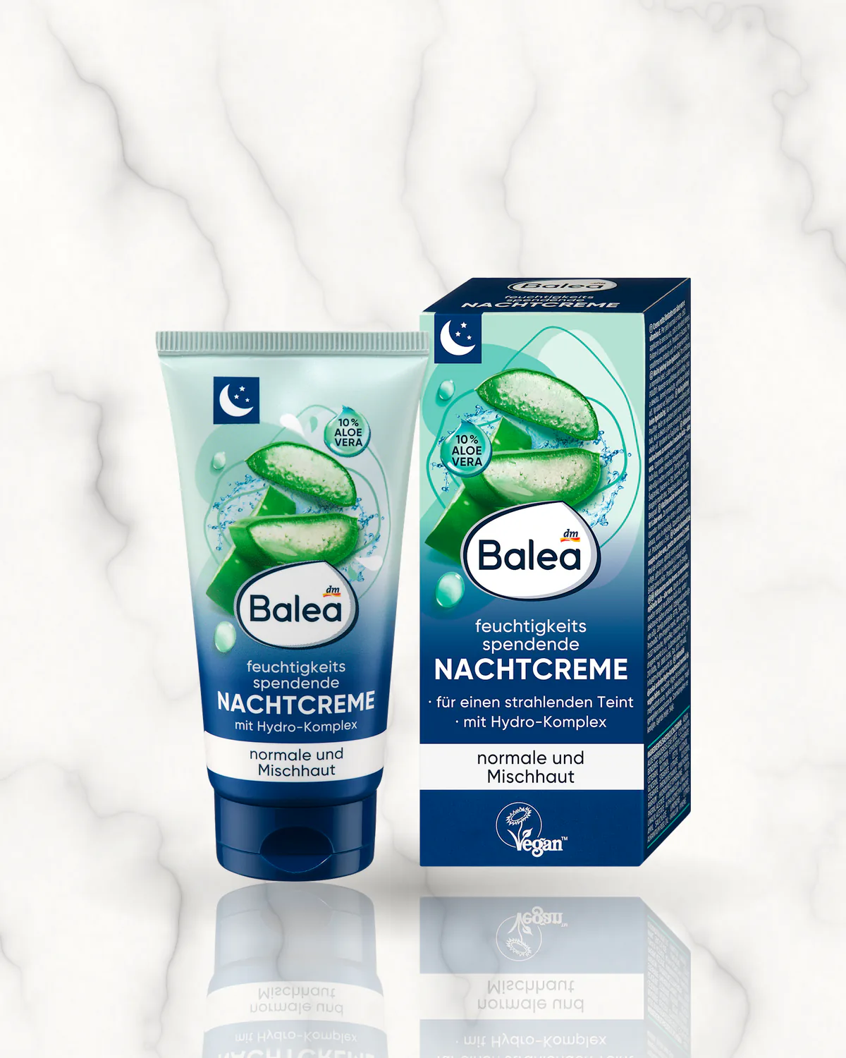 Balea Crème de nuit hydratante, 50 ml