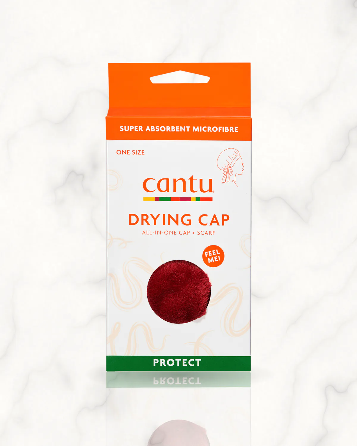 cantu Bonnet de séchage pour cheveux microfibre, 1 pièce