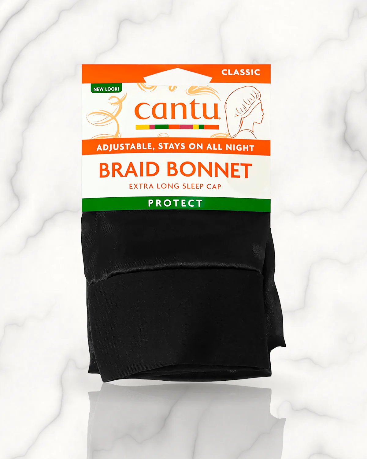cantu Schlafhaube Satin Extra Lang, 1 pièce