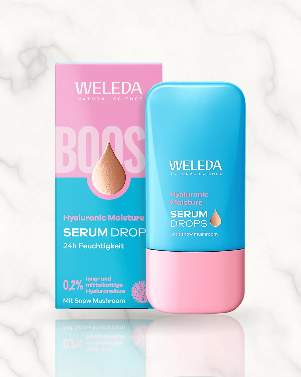 Weleda Sérum visage Drops Acide hyaluronique, 30 ml