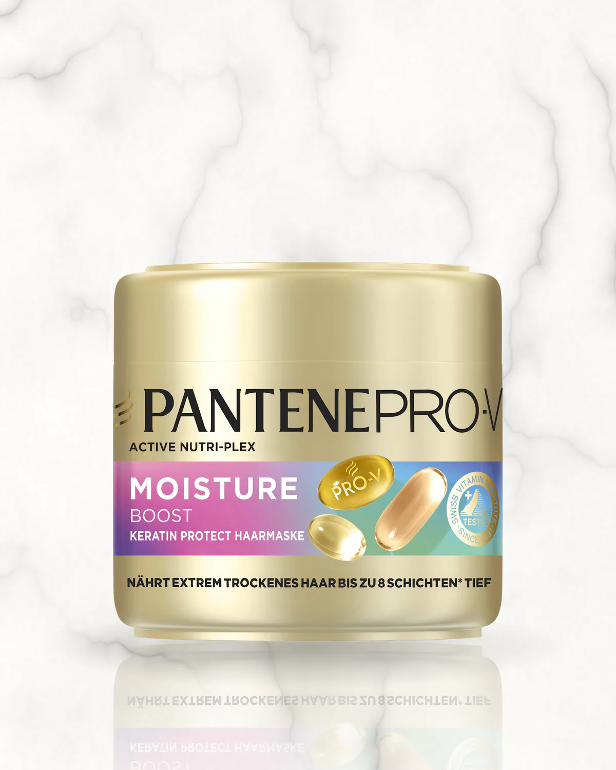 PANTENE PRO-V Masque cheveux Moisture Boost Keratin Protect, 300 ml