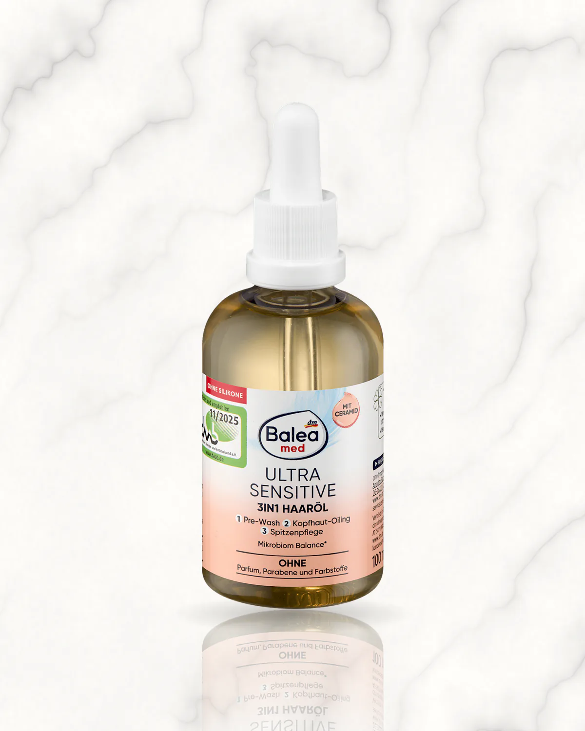 Balea med huile capillaire Ultra Sensitive 3en1, 100 ml