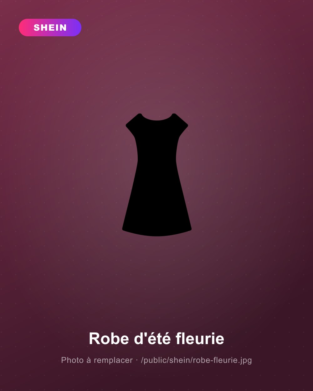 Robe d'été fleurie bohème